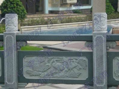 石雕欄桿、石拱橋、石欄桿