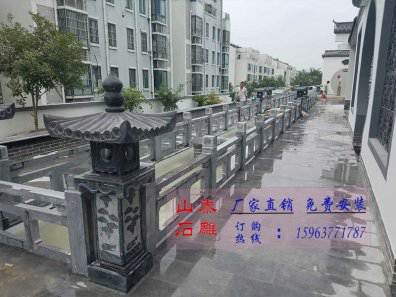 石雕欄桿、石拱橋、石欄桿