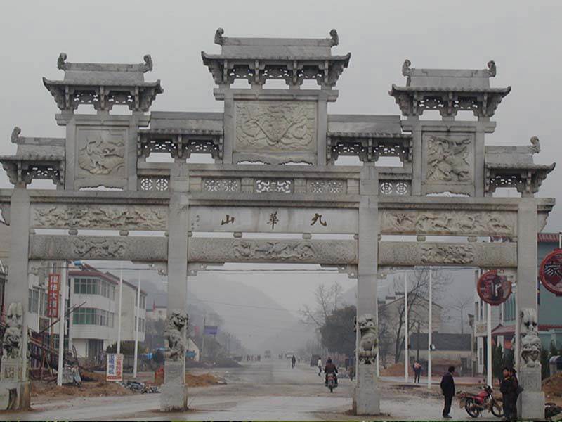 石雕欄桿、石拱橋、石欄桿