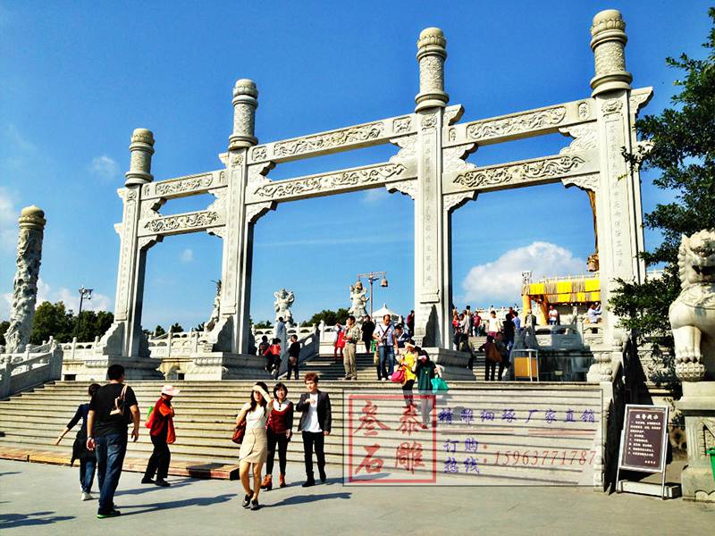 石雕欄桿、石拱橋、石欄桿