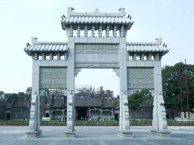 石雕欄桿、石拱橋、石欄桿