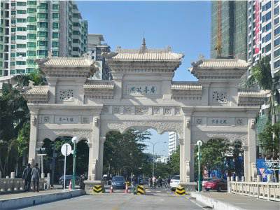 石雕欄桿、石拱橋、石欄桿