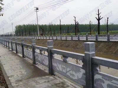 石雕欄桿、石拱橋、石欄桿