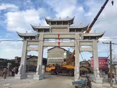 石雕欄桿、石拱橋、石欄桿