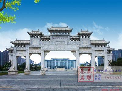 石雕欄桿、石拱橋、石欄桿