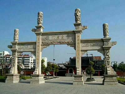 石雕欄桿、石拱橋、石欄桿