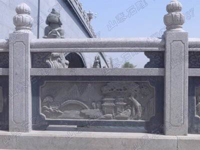 石雕欄桿、石拱橋、石欄桿