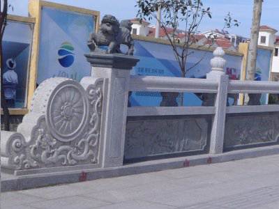 石雕欄桿、石拱橋、石欄桿