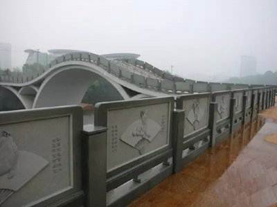 石雕欄桿、石拱橋、石欄桿