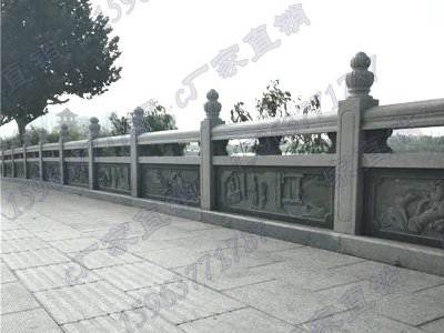 石雕欄桿、石拱橋、石欄桿