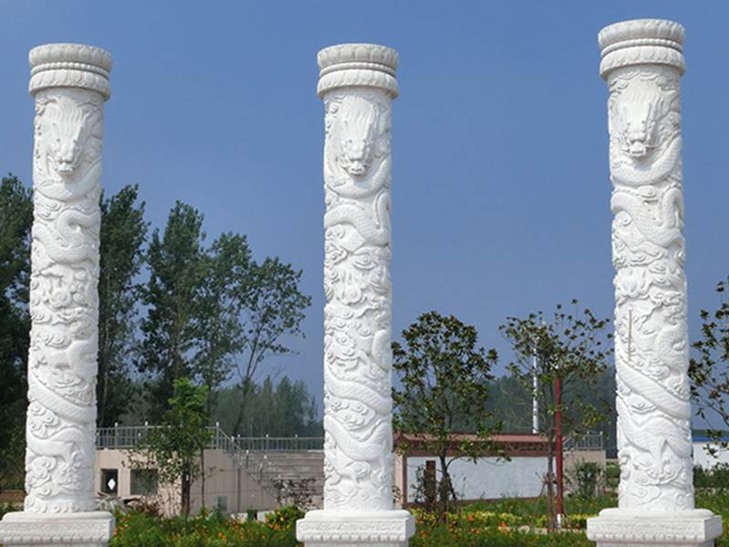 漢白玉石龍柱價(jià)格