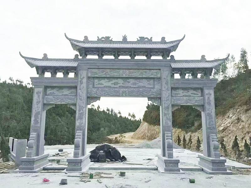 青石石雕牌樓廠家