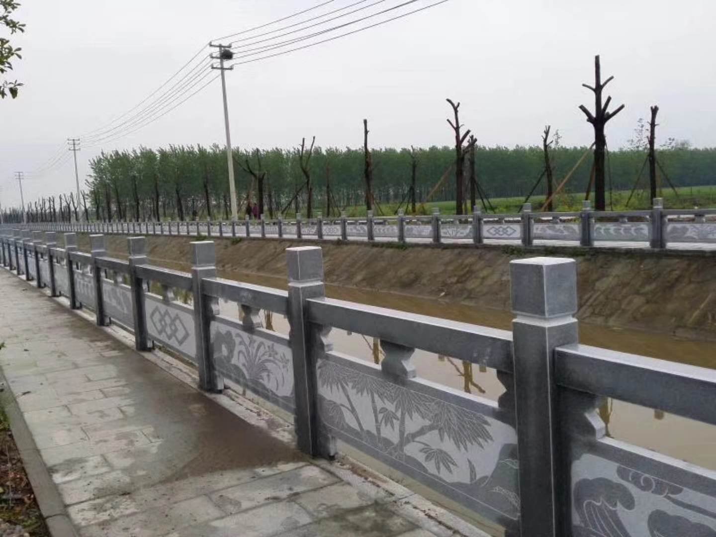 河道大理石石護(hù)欄廠家