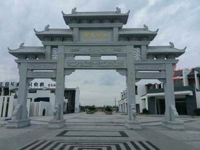 石雕欄桿、石拱橋、石欄桿