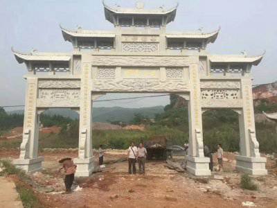 石雕欄桿、石拱橋、石欄桿