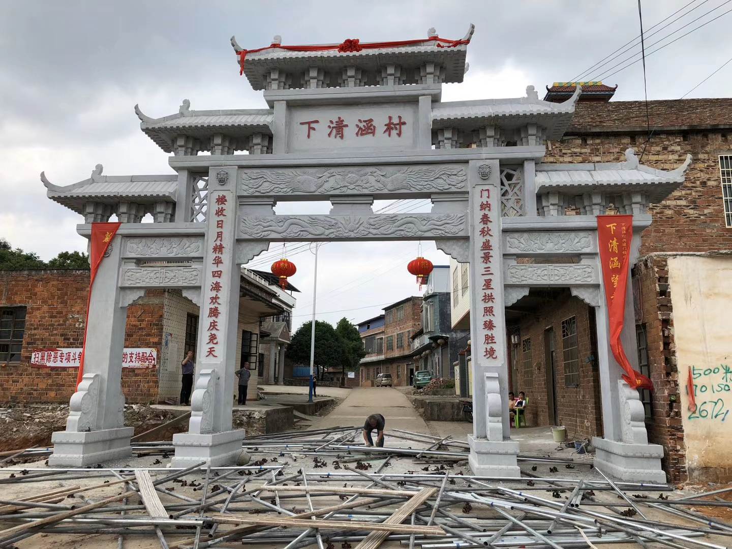 農(nóng)村石牌坊石牌樓價格