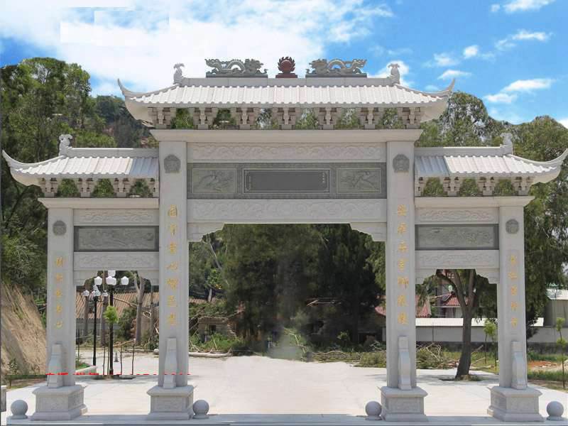 景區(qū)三門石牌樓